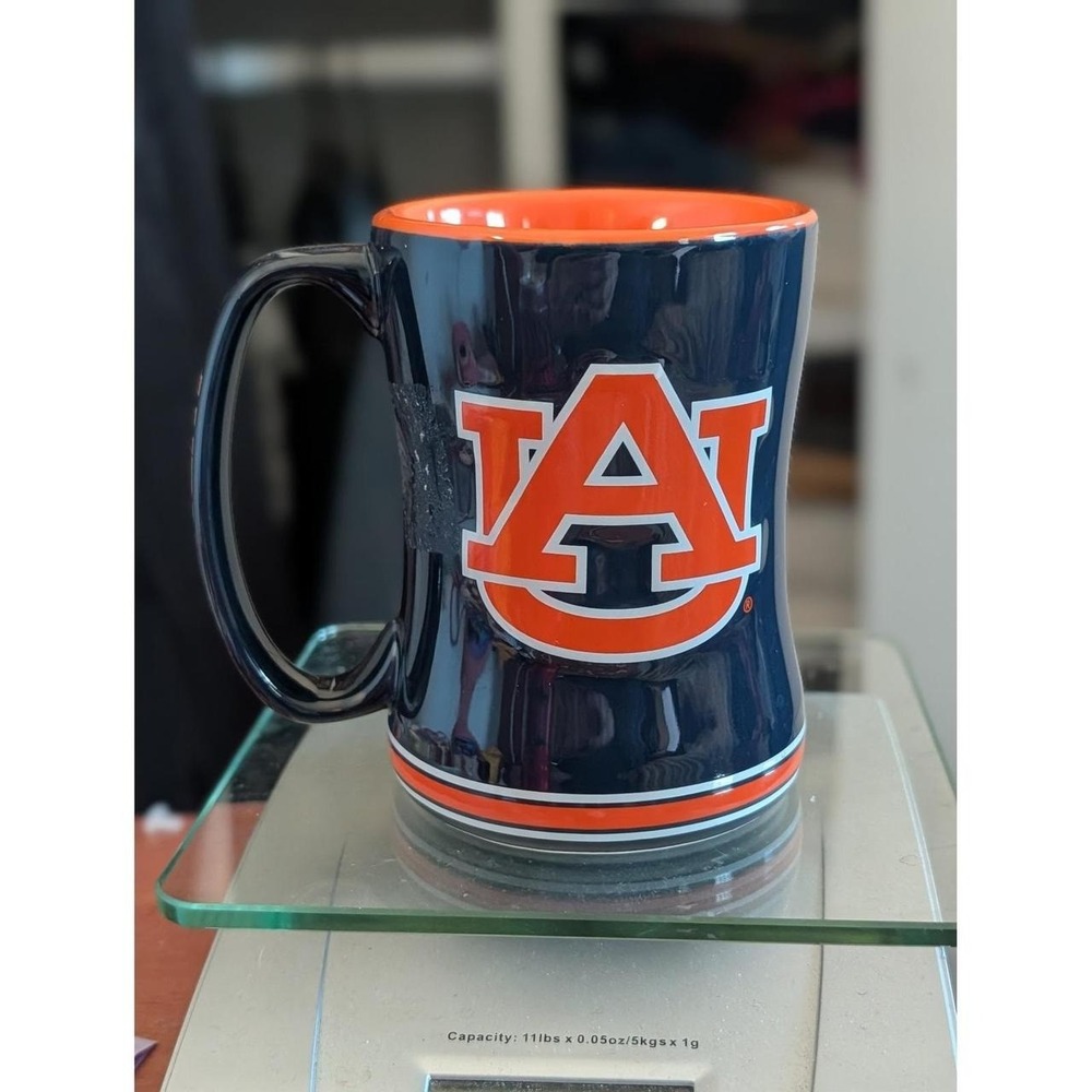 Auburn Tigers Coffee Mug Boelter Brands Navy Orange AU College NCAA 2019 SEC